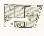 3-комнатная квартира площадью 82 кв.м, Карамышевская наб., 34 | цена 19 500 000 руб. | www.metrprice.ru