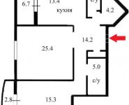 2-комнатная квартира площадью 82 кв.м в ЖК "Елена", Вернадского просп., 105К4 | цена 20 000 000 руб. | www.metrprice.ru