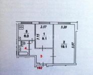 2-комнатная квартира площадью 44 кв.м, Героев-Панфиловцев ул., 12К1 | цена 6 300 000 руб. | www.metrprice.ru