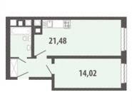 2-комнатная квартира площадью 45.9 кв.м, улица Гоголя, 3 | цена 4 232 878 руб. | www.metrprice.ru