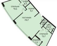 3-комнатная квартира площадью 89 кв.м, Ефремова ул., 12 | цена 51 954 000 руб. | www.metrprice.ru