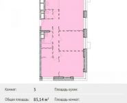 3-комнатная квартира площадью 83 кв.м в ЖК "PerovSky", Энтузиастов ш., 88 | цена 11 889 020 руб. | www.metrprice.ru
