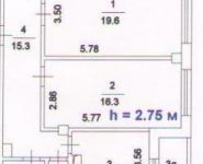 2-комнатная квартира площадью 70 кв.м, Болотниковская ул., 5К3 | цена 16 990 000 руб. | www.metrprice.ru