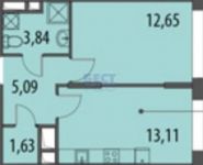 1-комнатная квартира площадью 37 кв.м, Феодосийская улица, 1к2 | цена 4 940 000 руб. | www.metrprice.ru