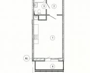 1-комнатная квартира площадью 30.2 кв.м, Космонавтов б-р, 7 | цена 3 293 442 руб. | www.metrprice.ru