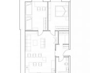 3-комнатная квартира площадью 79.2 кв.м в Лофт-проект "Kleinhouse", Красносельская Нижняя ул., 35 | цена 12 000 000 руб. | www.metrprice.ru