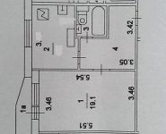 1-комнатная квартира площадью 38 кв.м, Декабристов ул., 38 | цена 7 300 000 руб. | www.metrprice.ru