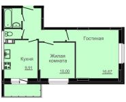 2-комнатная квартира площадью 50 кв.м, Осташковское ш. | цена 3 390 170 руб. | www.metrprice.ru