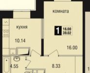 1-комнатная квартира площадью 40 кв.м, Демин луг ул., 4 | цена 3 290 000 руб. | www.metrprice.ru