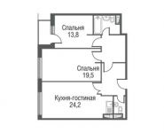 2-комнатная квартира площадью 80 кв.м, проезд Серебрякова, 11-13к1 | цена 12 904 000 руб. | www.metrprice.ru