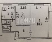 2-комнатная квартира площадью 44 кв.м, Живописная ул., 6К3 | цена 6 700 000 руб. | www.metrprice.ru