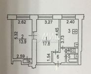 2-комнатная квартира площадью 47.7 кв.м, Можайское ш., 34К1 | цена 6 300 000 руб. | www.metrprice.ru