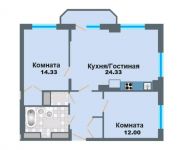 3-комнатная квартира площадью 0 кв.м, Рябиновая ул. | цена 3 520 835 руб. | www.metrprice.ru