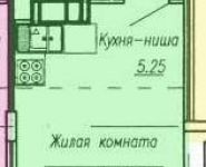 1-комнатная квартира площадью 30 кв.м, Лорха ул., 15 | цена 2 350 000 руб. | www.metrprice.ru