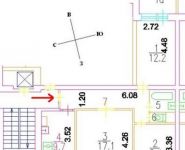 3-комнатная квартира площадью 60 кв.м, Новороссийская ул., 16 | цена 8 699 000 руб. | www.metrprice.ru