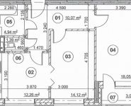 2-комнатная квартира площадью 58.6 кв.м, Буденного просп., 51 | цена 8 600 000 руб. | www.metrprice.ru