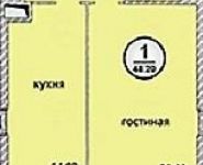 1-комнатная квартира площадью 49 кв.м, Московская ул., 56 | цена 4 300 000 руб. | www.metrprice.ru