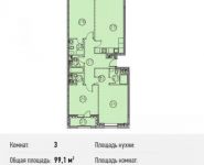 3-комнатная квартира площадью 99.1 кв.м, Ленинградский просп., 31 | цена 23 897 965 руб. | www.metrprice.ru