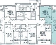 2-комнатная квартира площадью 64 кв.м, Радиальная 6-я ул., 7С30 | цена 5 712 960 руб. | www.metrprice.ru