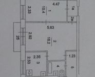 2-комнатная квартира площадью 46 кв.м, улица Генерала Глаголева, 6к3 | цена 6 900 000 руб. | www.metrprice.ru