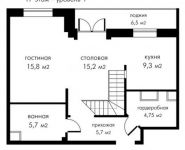 4-комнатная квартира площадью 105 кв.м в ЖК "Березовая Роща" (Видное), Березовая ул., 5 | цена 9 800 000 руб. | www.metrprice.ru