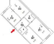 3-комнатная квартира площадью 110 кв.м, Минская ул., 1ГК1 | цена 60 250 000 руб. | www.metrprice.ru
