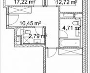 2-комнатная квартира площадью 68.71 кв.м, Лазоревый пр., 3 | цена 15 579 648 руб. | www.metrprice.ru