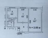 2-комнатная квартира площадью 45 кв.м, Загорьевская улица, 10к2 | цена 5 500 000 руб. | www.metrprice.ru