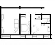 2-комнатная квартира площадью 46 кв.м, Кутузовский просп., 27 | цена 12 890 000 руб. | www.metrprice.ru