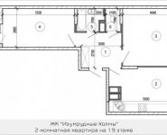 2-комнатная квартира площадью 70.4 кв.м, бульвар Космонавтов, корп.15 | цена 5 228 248 руб. | www.metrprice.ru