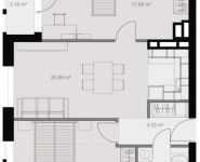 2-комнатная квартира площадью 66 кв.м, Кронштадтский бульвар , д. 6, корп. 2 | цена 10 471 900 руб. | www.metrprice.ru