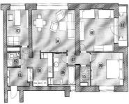 4-комнатная квартира площадью 95 кв.м, улица Спиридоновка, 12 | цена 68 250 000 руб. | www.metrprice.ru