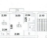 2-комнатная квартира площадью 43 кв.м, Квесисская 2-я ул., 9 | цена 7 700 000 руб. | www.metrprice.ru
