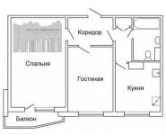 2-комнатная квартира площадью 52 кв.м, Останкинская 2-я ул., 4 | цена 12 500 000 руб. | www.metrprice.ru