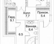 2-комнатная квартира площадью 115 кв.м в ЖК "Barrin House", Малая Пироговская, 8 | цена 58 738 500 руб. | www.metrprice.ru