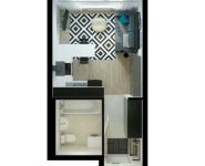 1-комнатная квартира площадью 20.1 кв.м, Саларьево д, 4 | цена 3 249 000 руб. | www.metrprice.ru