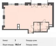 3-комнатная квартира площадью 108.5 кв.м, Люсиновский 3-й пер., 1 | цена 33 316 322 руб. | www.metrprice.ru