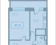 1-комнатная квартира площадью 41 кв.м в ЖК "Центр-2", Автозаводская ул. | цена 3 589 750 руб. | www.metrprice.ru