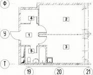 1-комнатная квартира площадью 38.12 кв.м, Новоалексеевская ул, 16с29 | цена 8 125 290 руб. | www.metrprice.ru