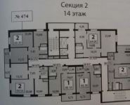2-комнатная квартира площадью 60.3 кв.м, Солнцево-Парк мкр, 29 | цена 4 990 000 руб. | www.metrprice.ru