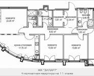 4-комнатная квартира площадью 125.41 кв.м в ЖК "Зиларт", Автозаводская, 23, корп.1 | цена 33 641 859 руб. | www.metrprice.ru