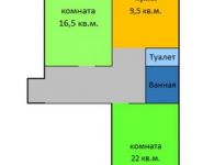 2-комнатная квартира площадью 67.2 кв.м, Куусинена ул., 17к1 | цена 17 000 000 руб. | www.metrprice.ru