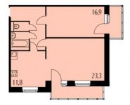 2-комнатная квартира площадью 69 кв.м в ЖК "Мирапарк", Химиков ул., 33 | цена 3 325 400 руб. | www.metrprice.ru