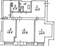 3-комнатная квартира площадью 108.7 кв.м, Уланский пер., 14кА | цена 29 799 000 руб. | www.metrprice.ru