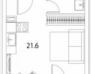 1-комнатная квартира площадью 28 кв.м, Золоторожский Вал, 11, стр. 9, корп.2 | цена 6 630 300 руб. | www.metrprice.ru