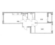 2-комнатная квартира площадью 68.8 кв.м, Автозаводская ул., ВЛ23 | цена 12 353 384 руб. | www.metrprice.ru