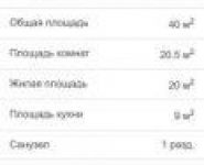 1-комнатная квартира площадью 40 кв.м, Новопеределкинская улица, 7 | цена 5 300 000 руб. | www.metrprice.ru