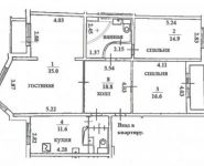 3-комнатная квартира площадью 108 кв.м, Привольная ул., 61К1 | цена 16 600 000 руб. | www.metrprice.ru