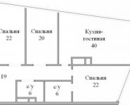 3-комнатная квартира площадью 128 кв.м в ЖК "Скай Хаус", Мытная ул., ВЛ40-44 | цена 32 660 000 руб. | www.metrprice.ru