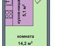 1-комнатная квартира площадью 29 кв.м, Опалиха ул., 2 | цена 2 153 400 руб. | www.metrprice.ru